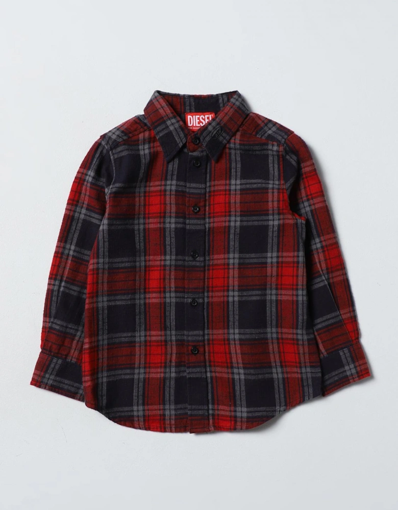 Kids Plaid Flannel Shirt