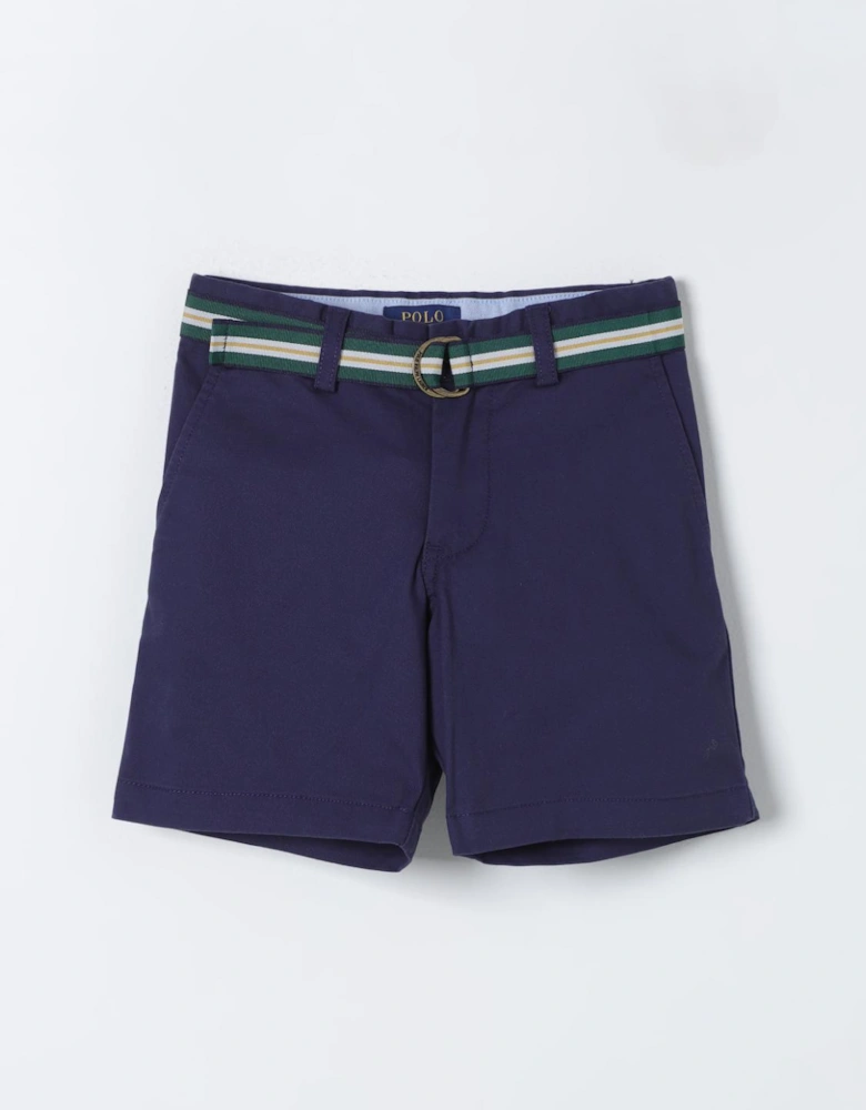 Boys Casual Shorts with Belt