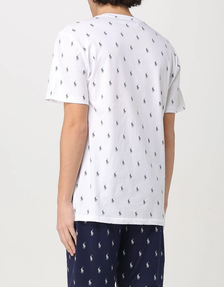 Polo Player Print Sleepwear Set