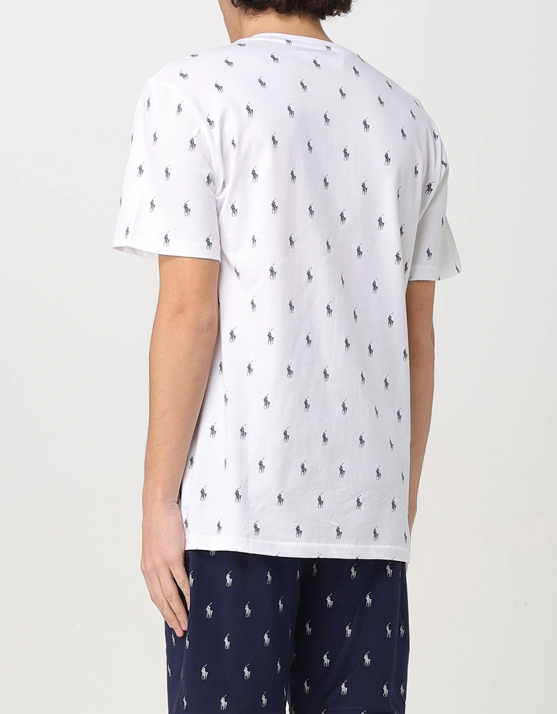 Polo Player Print Sleepwear Set