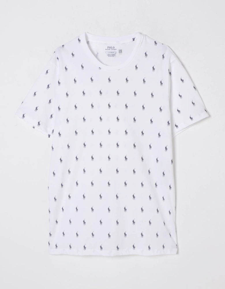 Polo Player Print Sleepwear Set