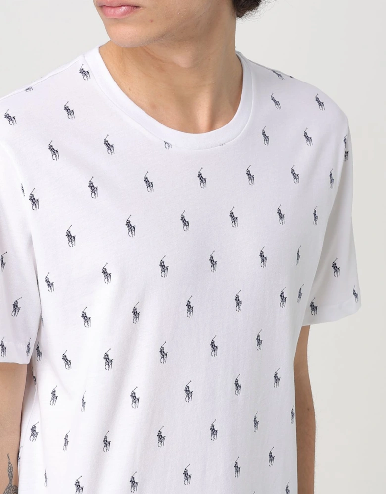 Polo Player Print Sleepwear Set
