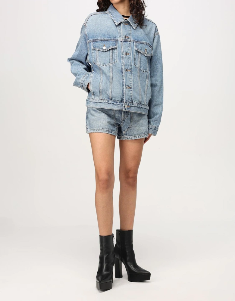 Oversized Denim Jacket Relaxed Fit
