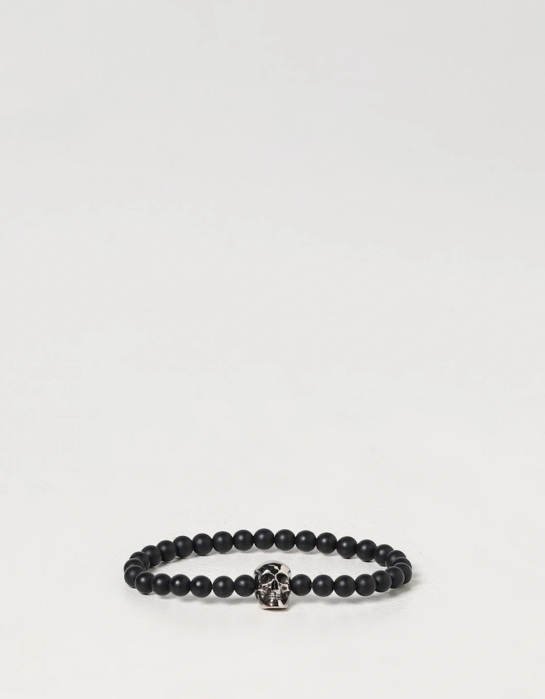 Skull Charm Onyx Bead Bracelet, 3 of 2