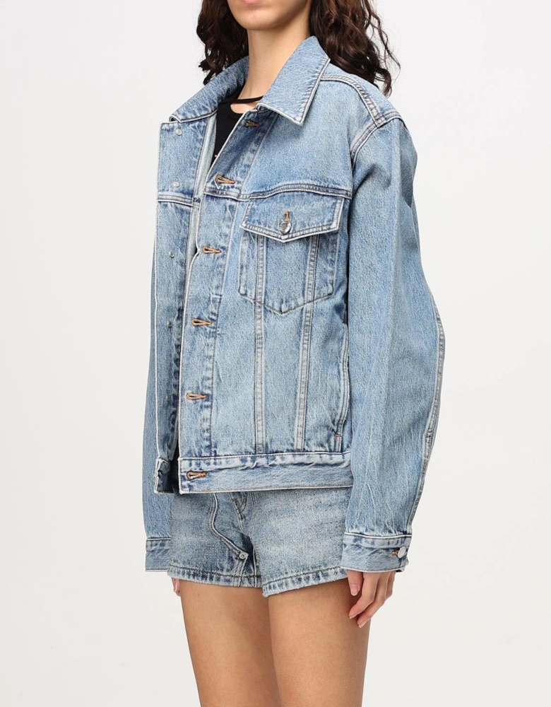 Oversized Denim Jacket Relaxed Fit
