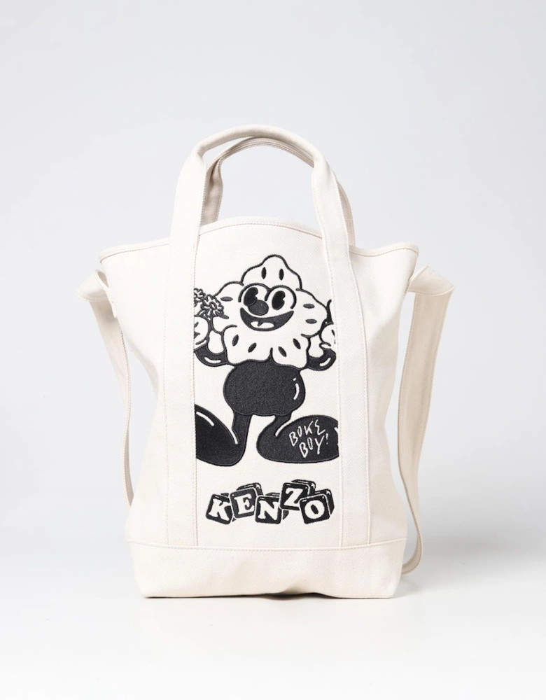 Boke Boy Flower Canvas Tote