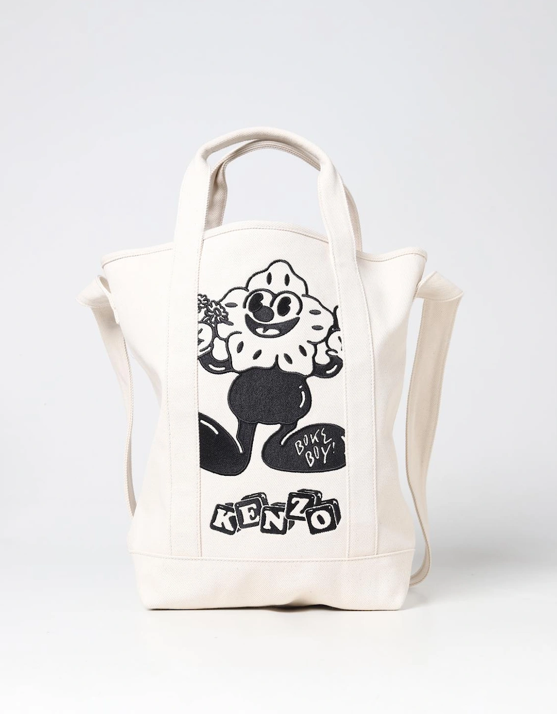 Boke Boy Flower Canvas Tote, 5 of 4