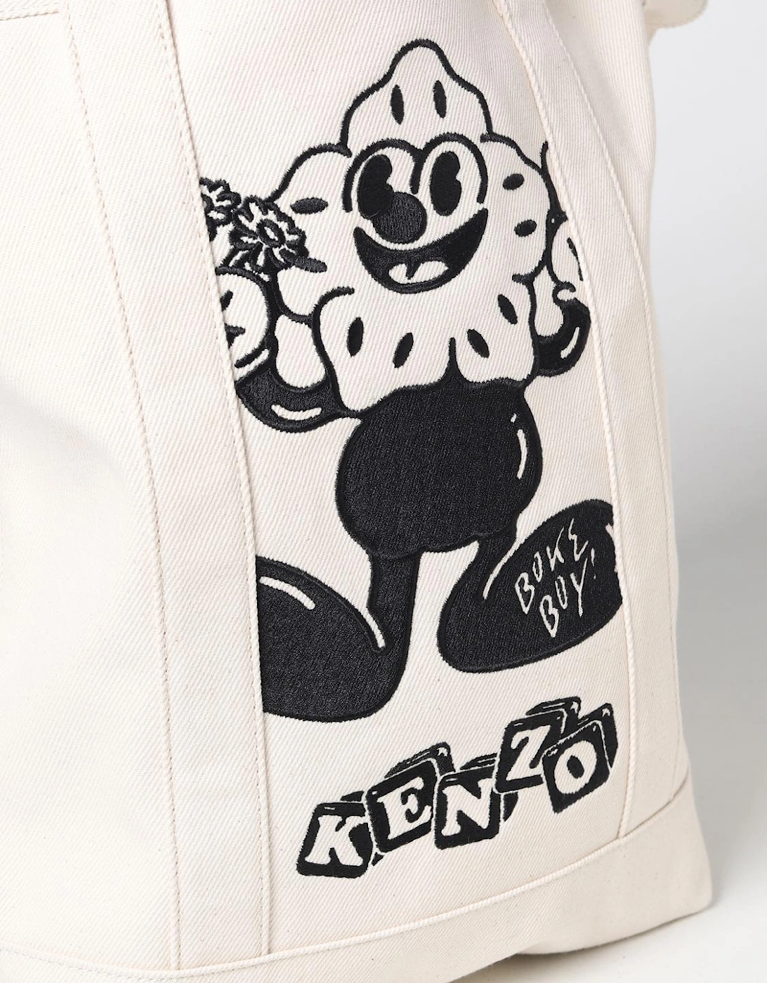 Boke Boy Flower Canvas Tote