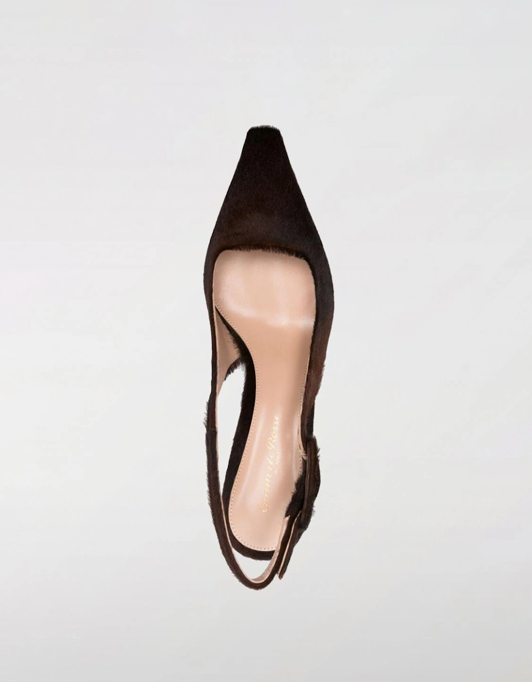 HaironHide Leather Slingback Pumps
