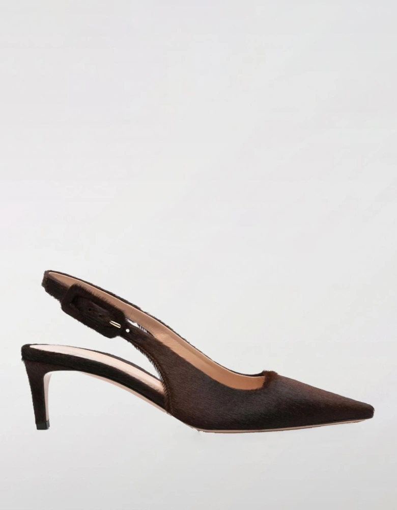 HaironHide Leather Slingback Pumps