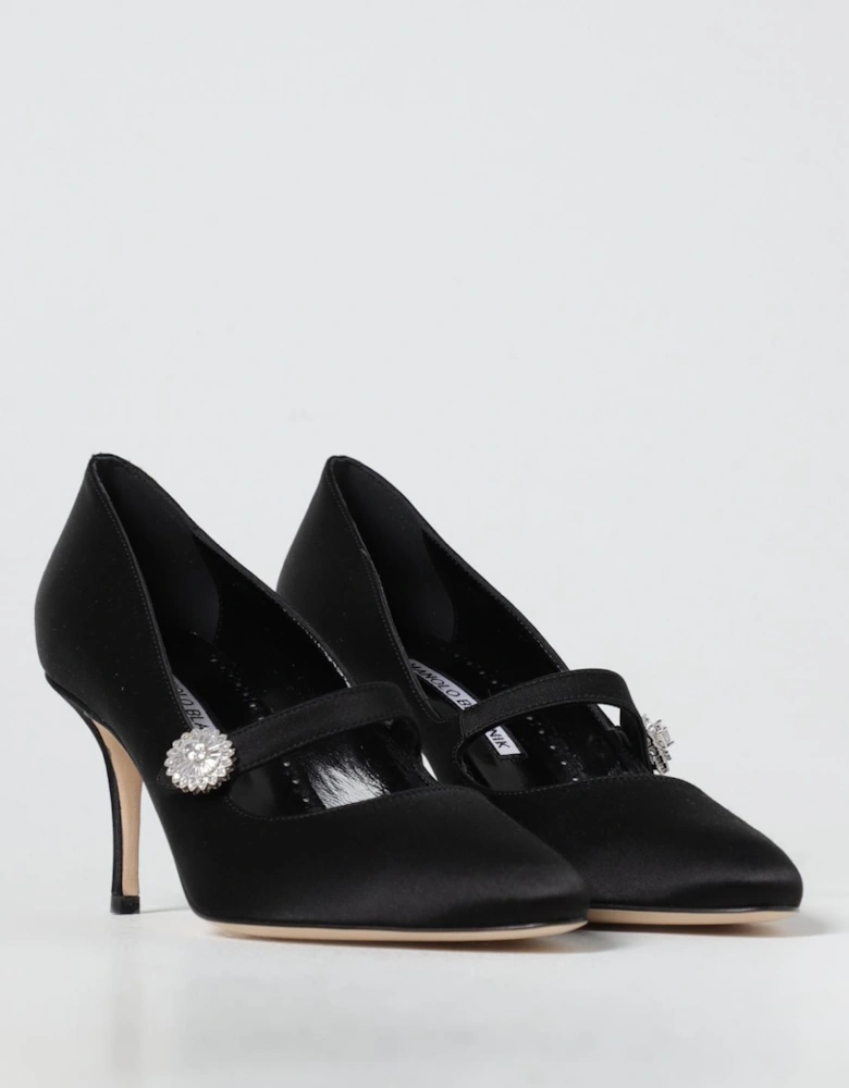 Lurum Mary Jane Pumps Satin Crystal