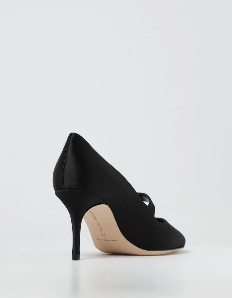 Lurum Mary Jane Pumps Satin Crystal