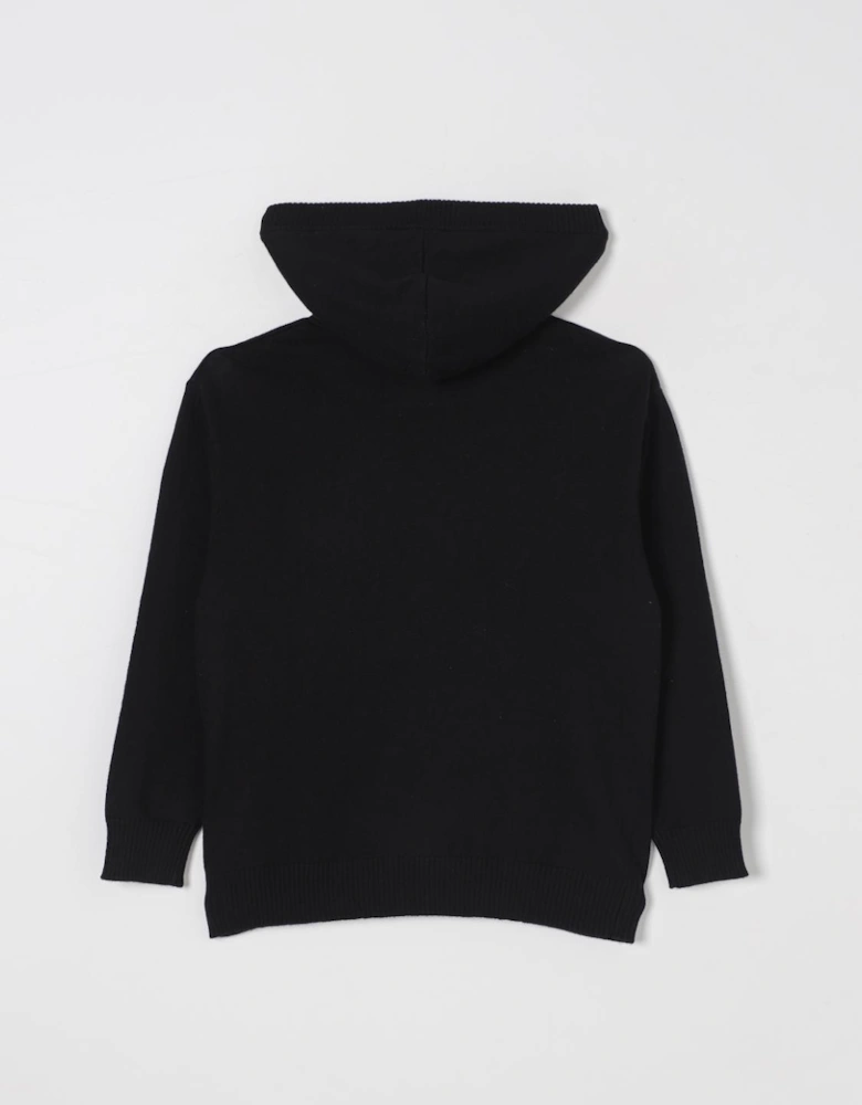 Kids Knit Hooded Sweater
