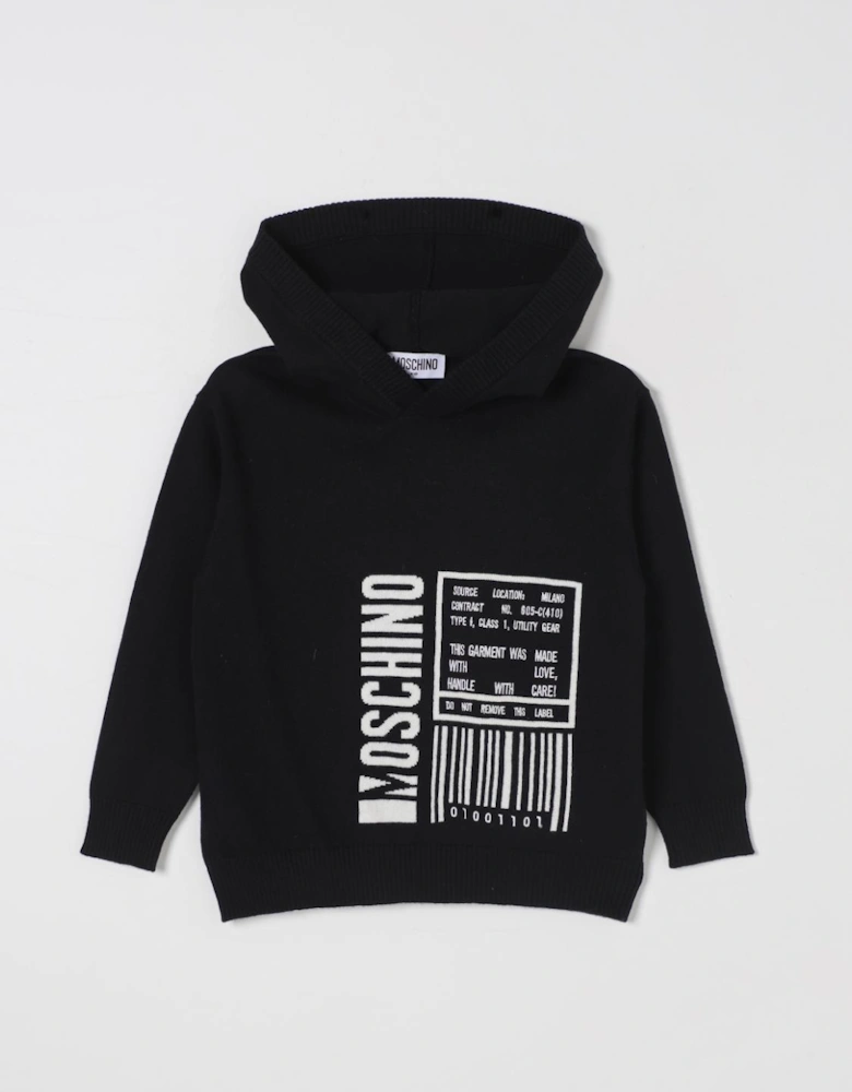 Kids Knit Hooded Sweater