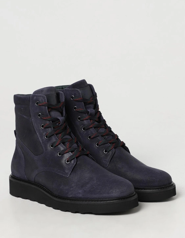 LaceUp Suede Ankle Boots