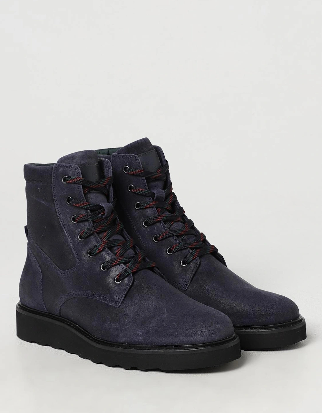 LaceUp Suede Ankle Boots