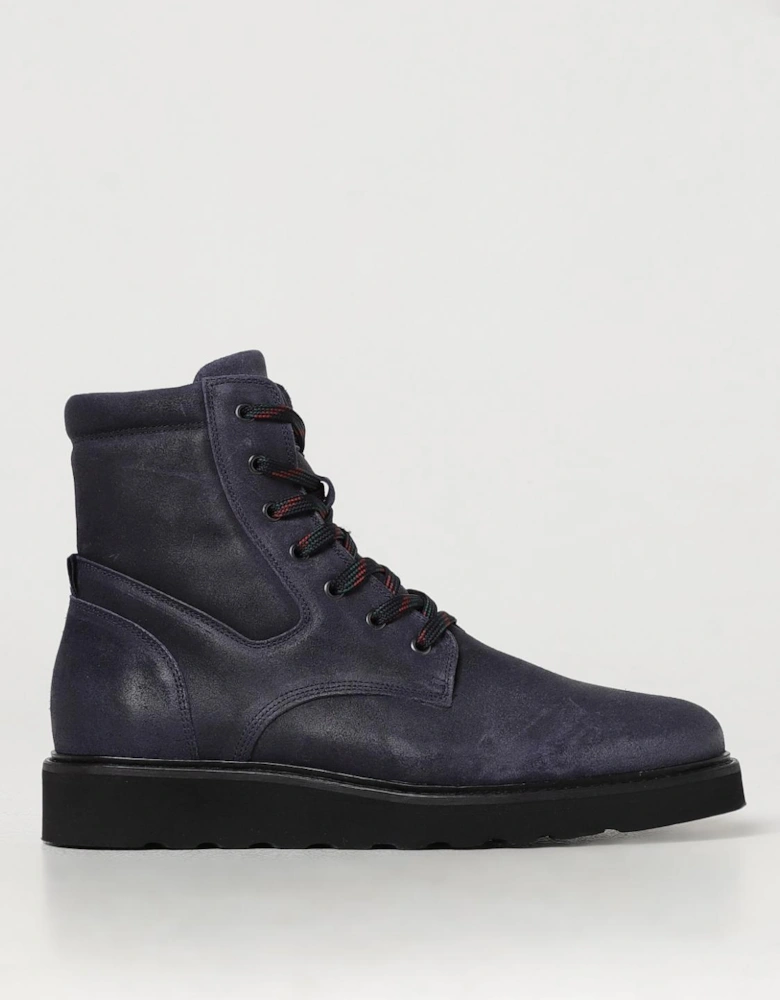 LaceUp Suede Ankle Boots