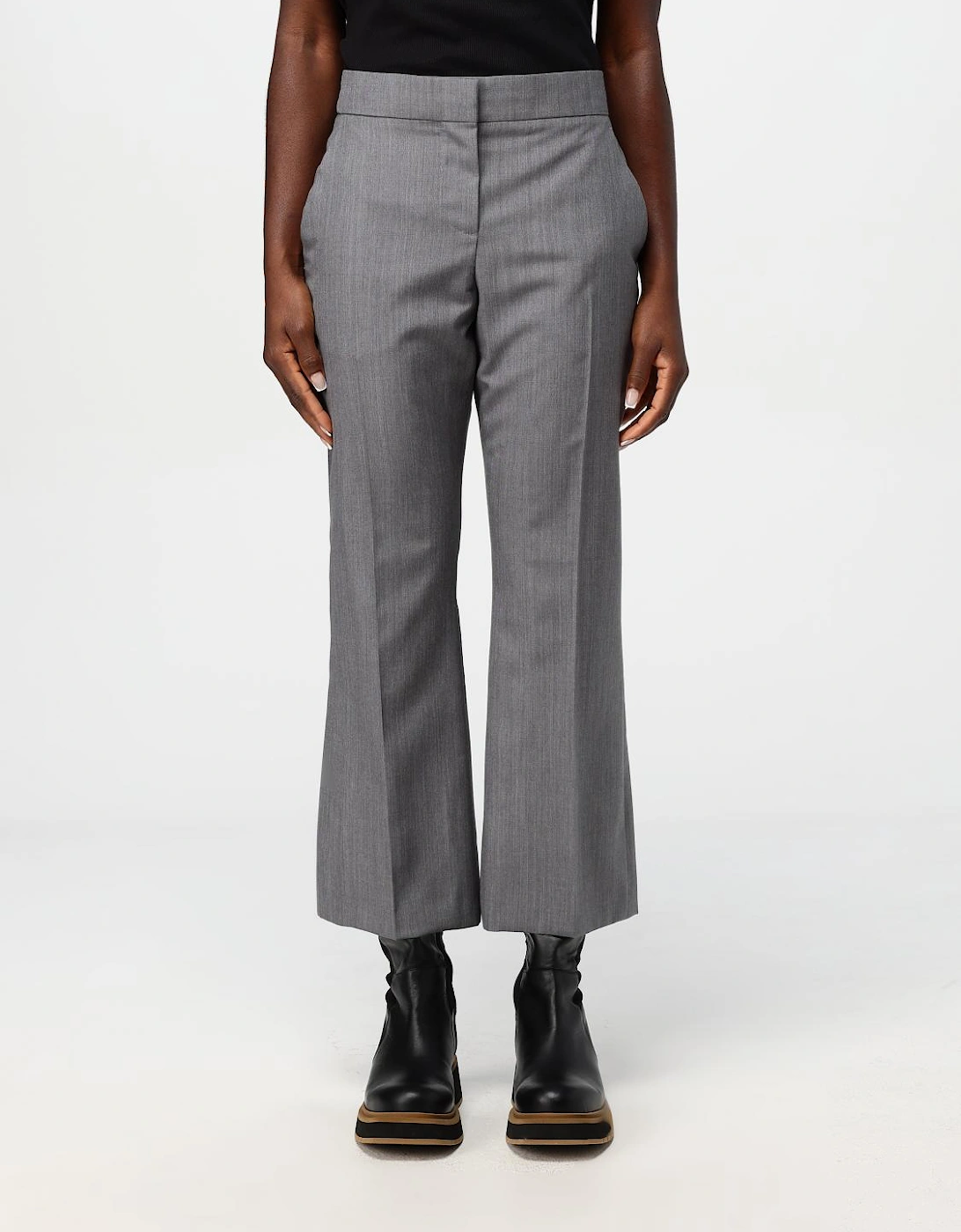 Wide Leg Wool Trousers, 6 of 5