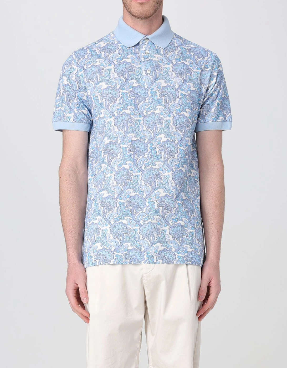Paisley Print Polo Shirt, 7 of 6