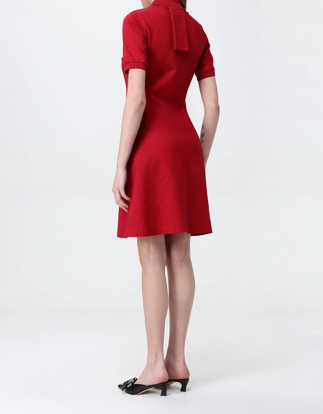 Short Sleeve Polo Dress