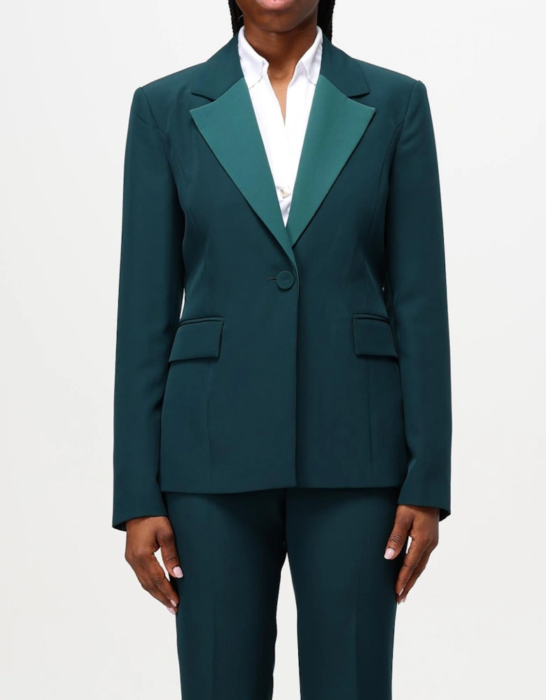 Tailored Notch Lapel Blazer