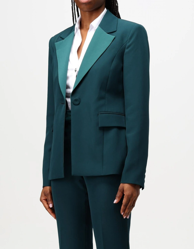 Tailored Notch Lapel Blazer