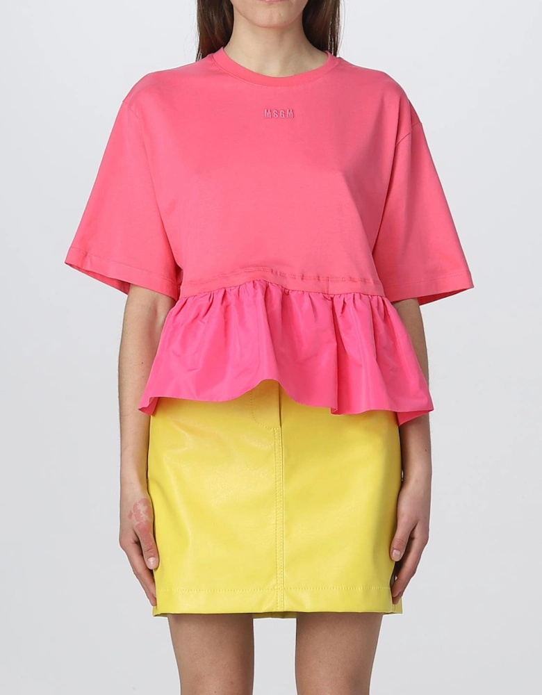 Peplum Short Sleeve TShirt