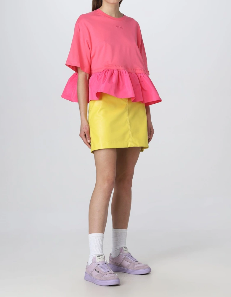 Peplum Short Sleeve TShirt