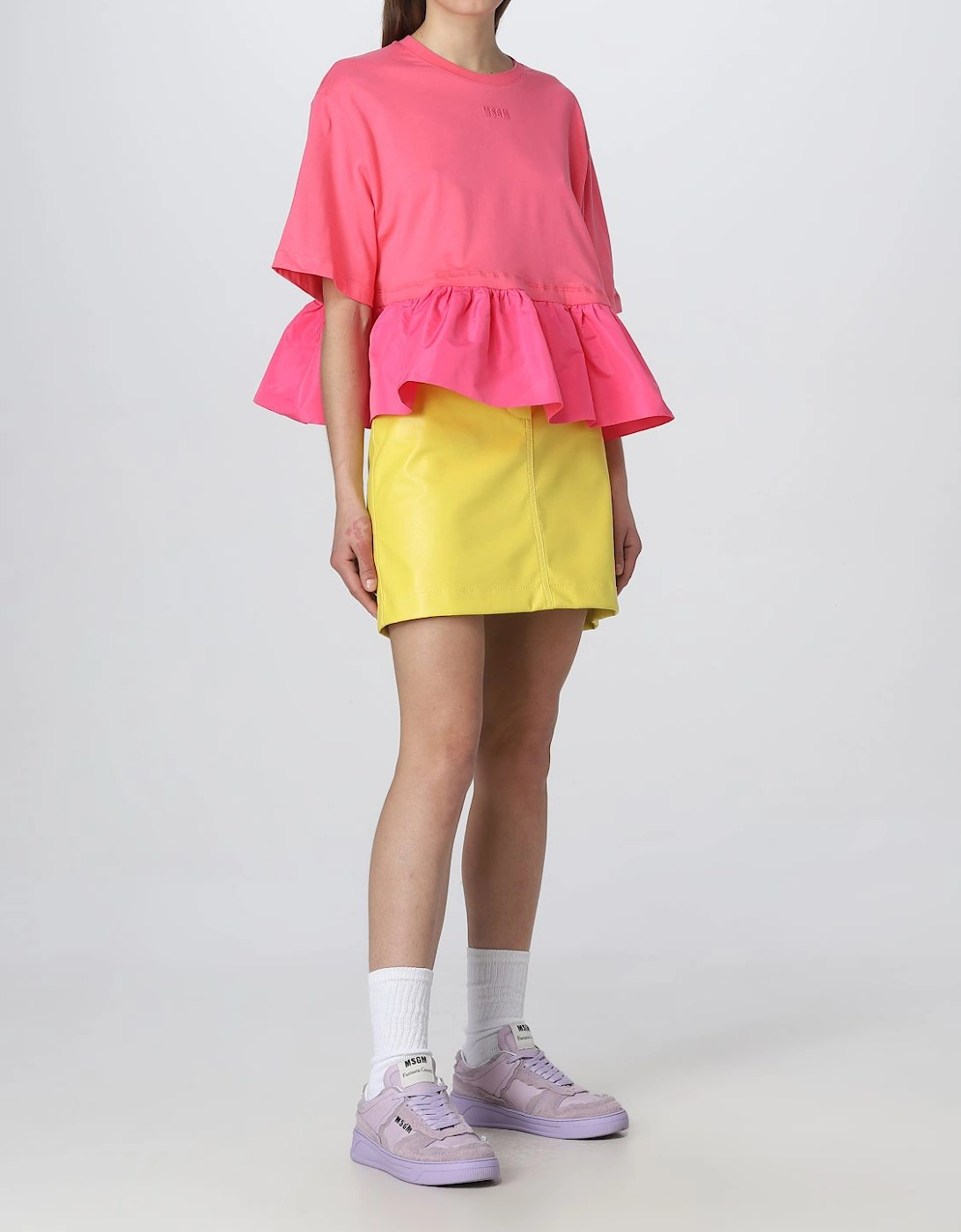 Peplum Short Sleeve TShirt