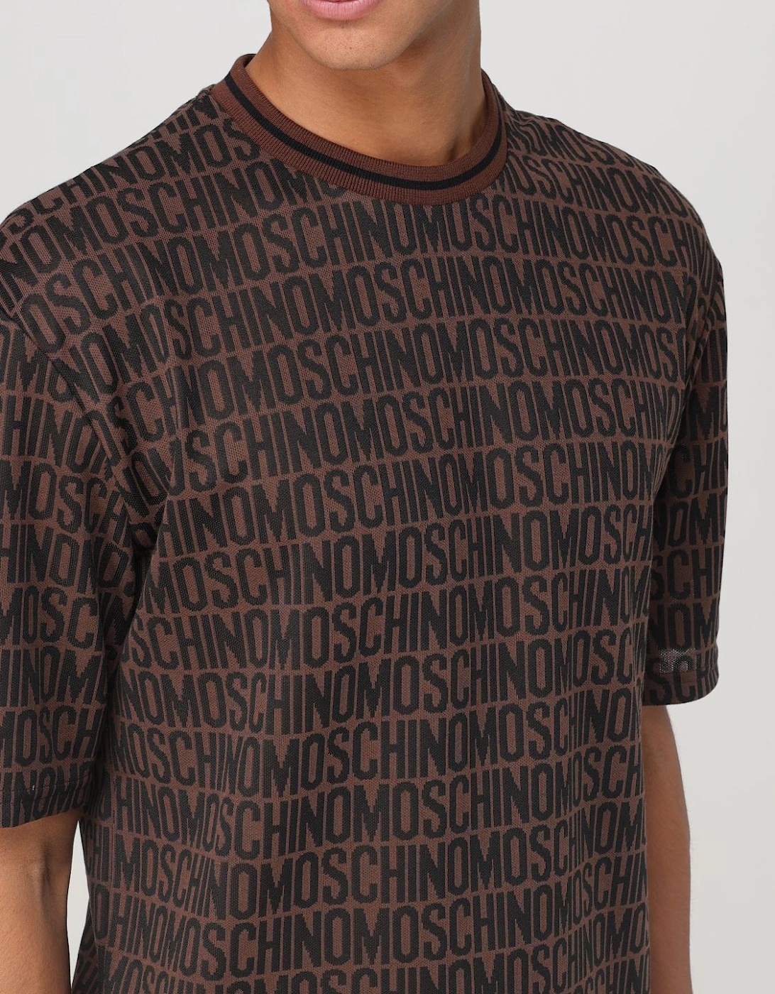 AllOver Logo Print Short Sleeve Tee
