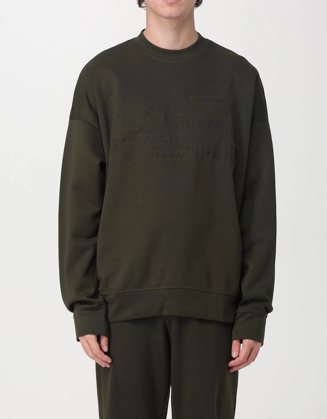 Embroidered Logo Crewneck Sweatshirt, 4 of 3