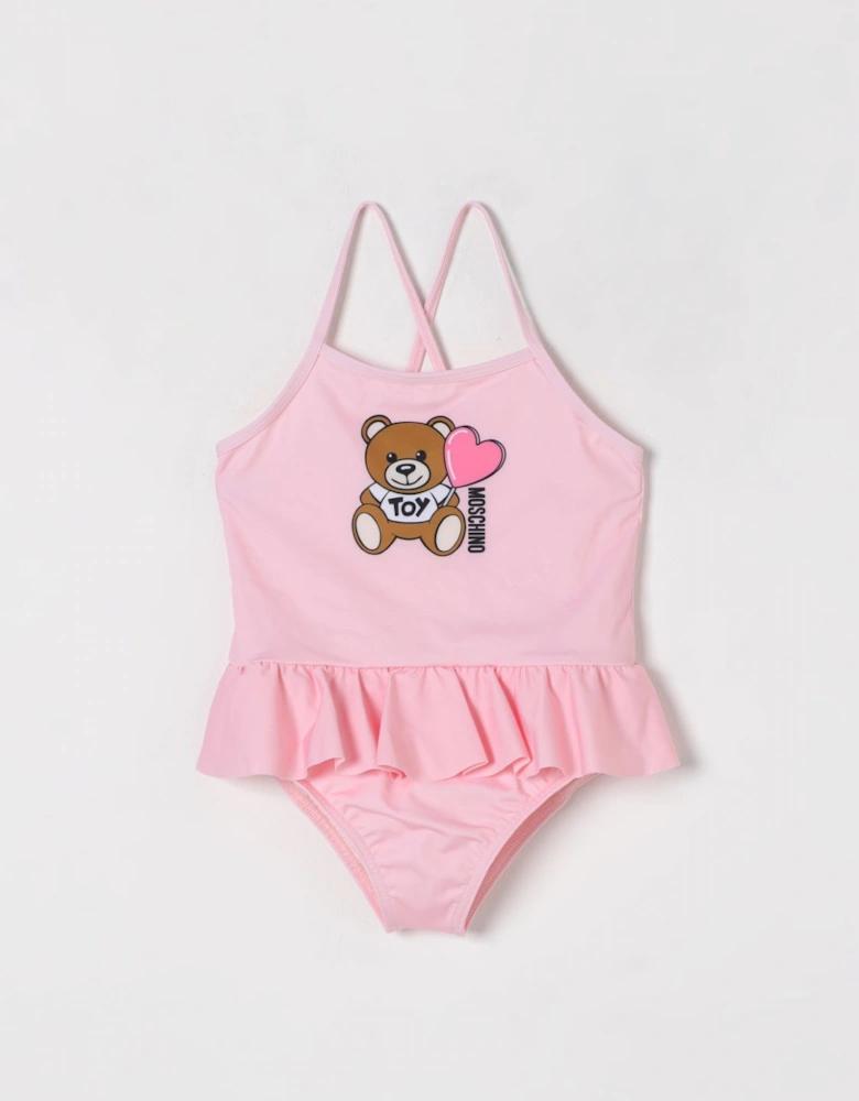 Teddy Bear Ruffle Swimsuit