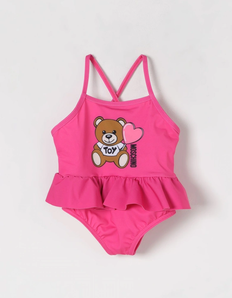 Teddy Bear Ruffle Swimsuit