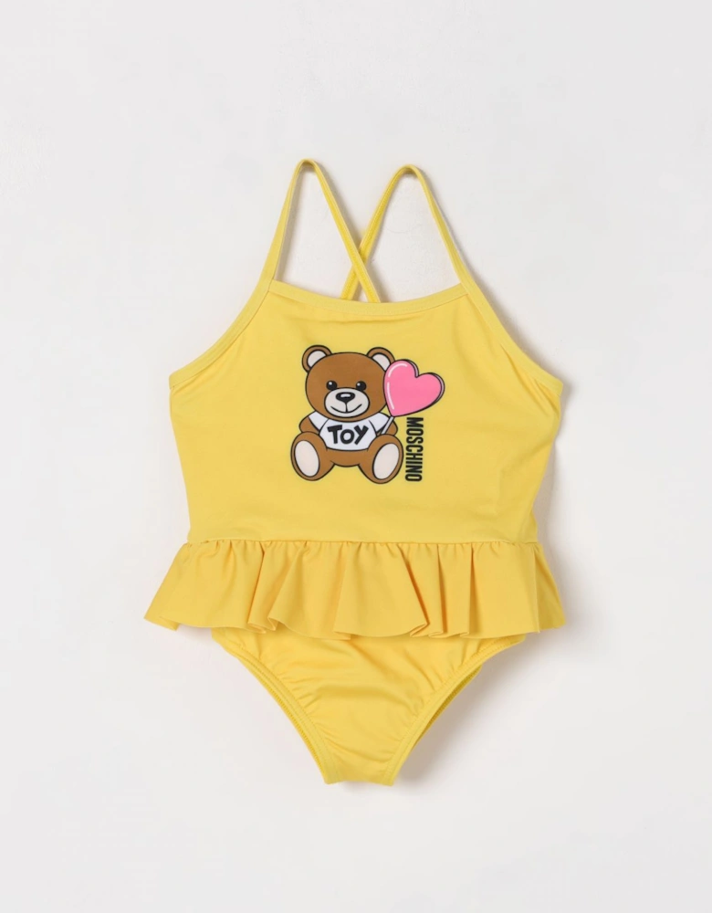 Teddy Bear Ruffle Swimsuit
