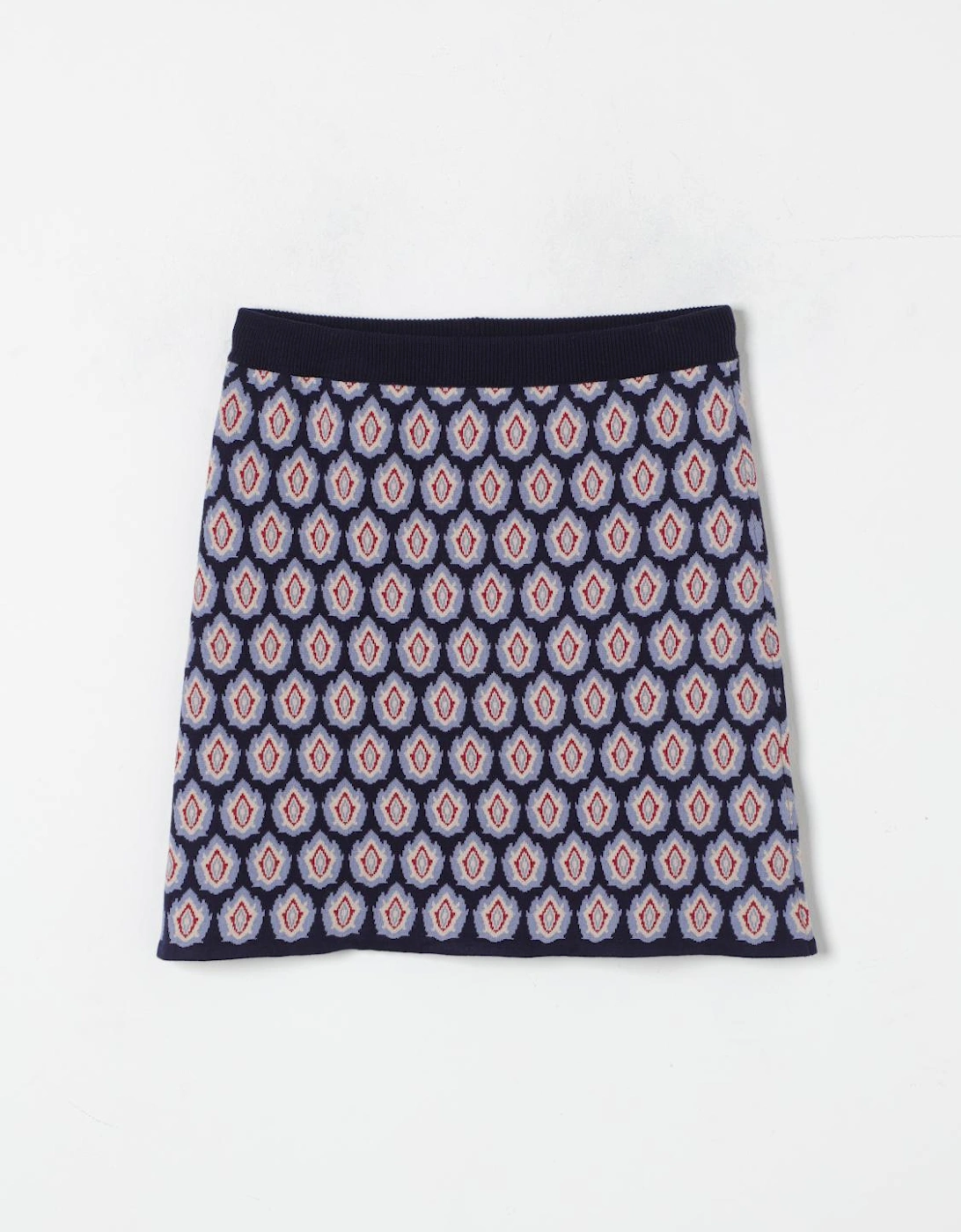 Knit Paisley Mini Skirt, 4 of 3