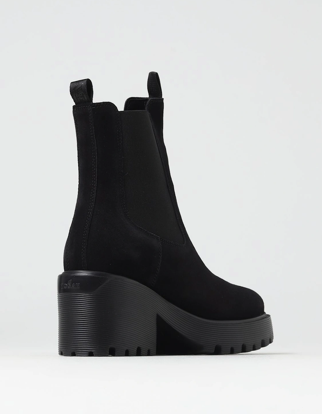 Platform Chelsea Boots Suede