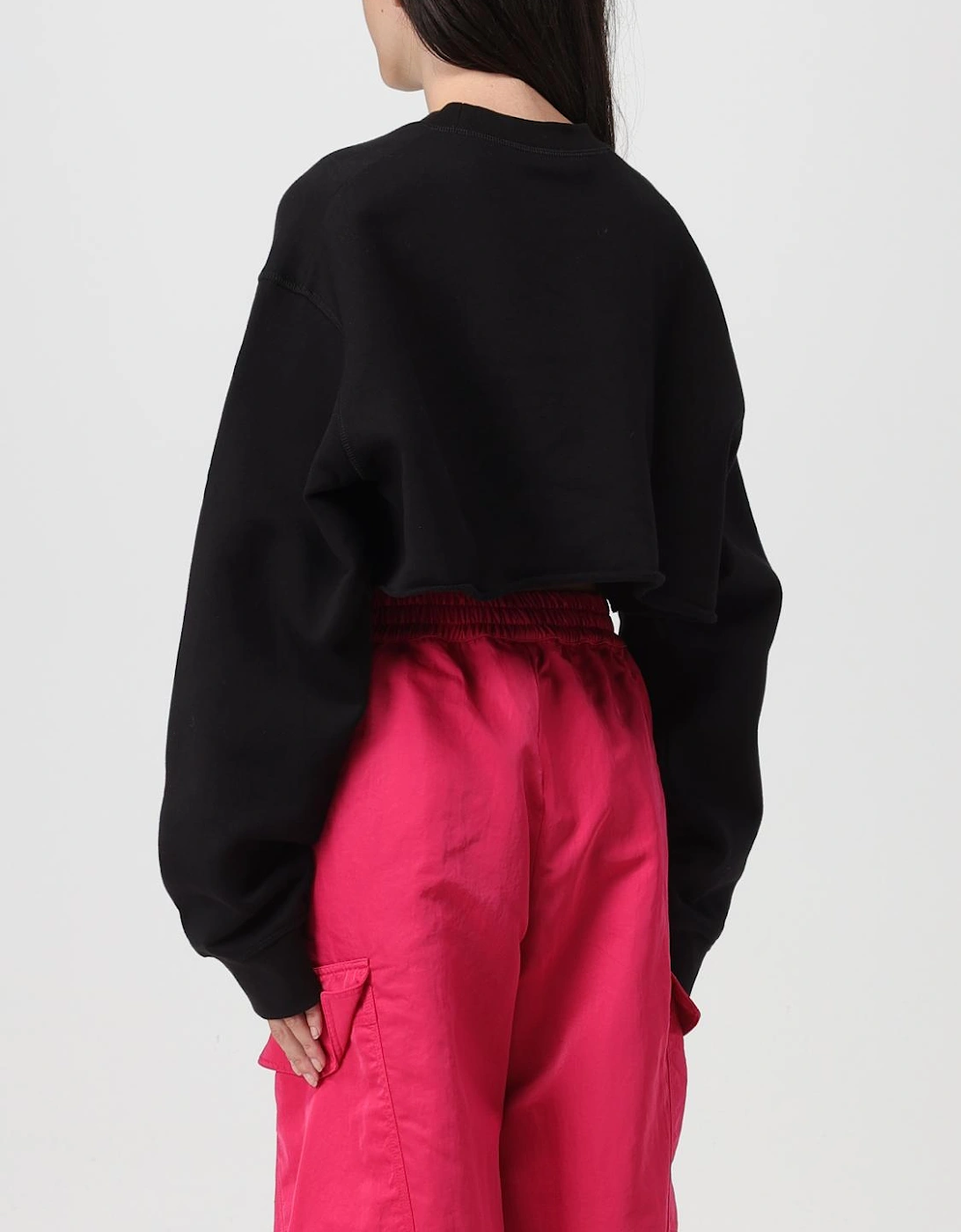 Icon Cropped Sweatshirt Logo