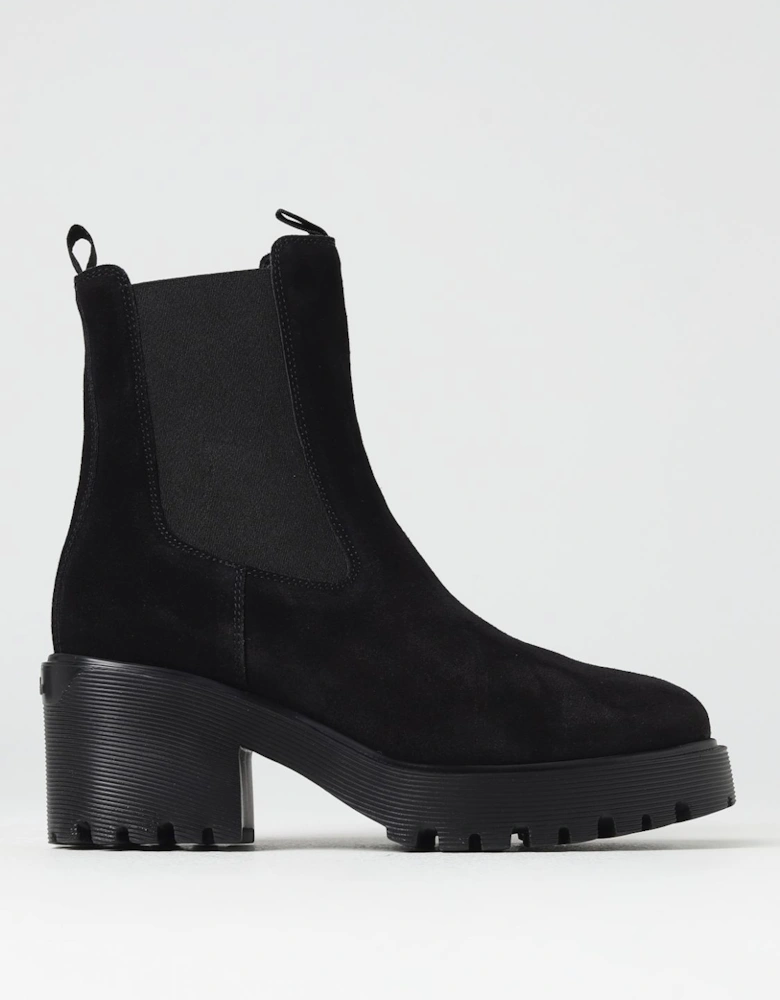 Platform Chelsea Boots Suede