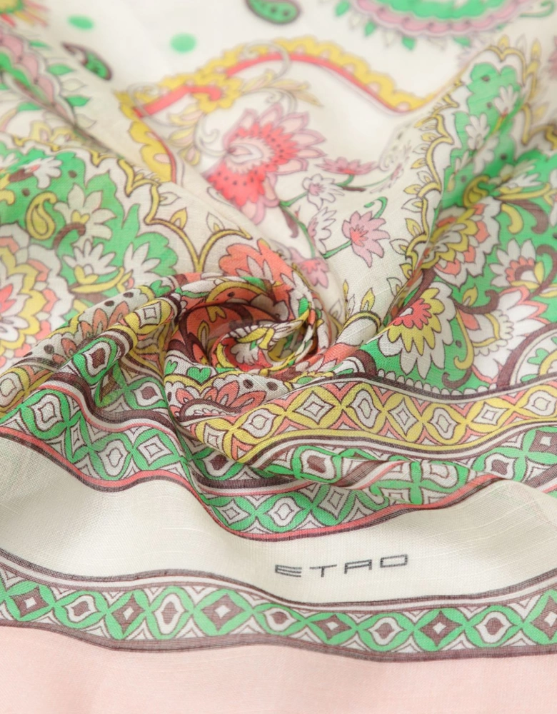 Paisley Cotton Scarf