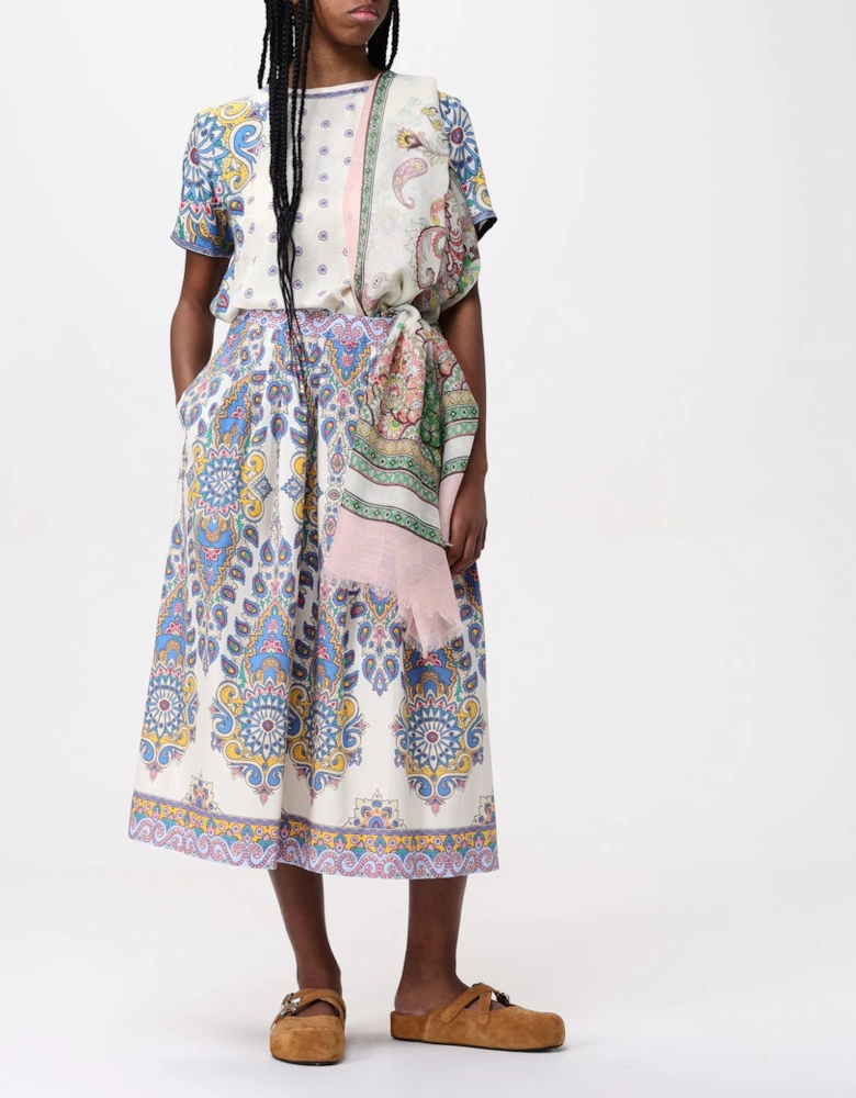 Paisley Cotton Scarf