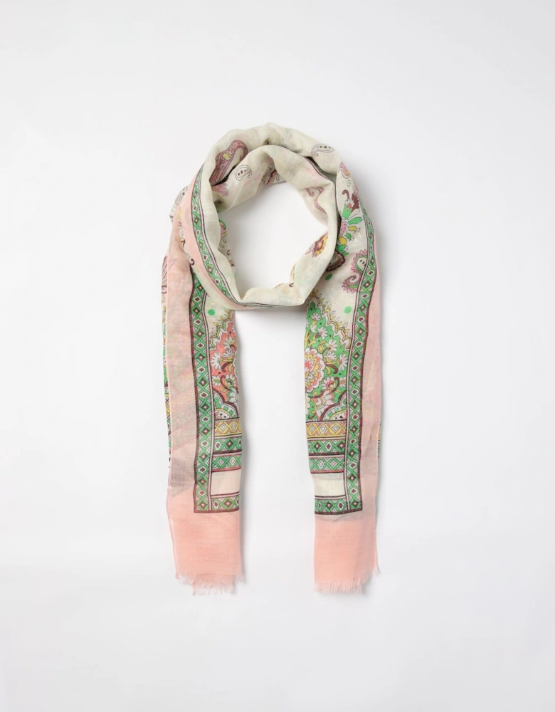 Paisley Cotton Scarf