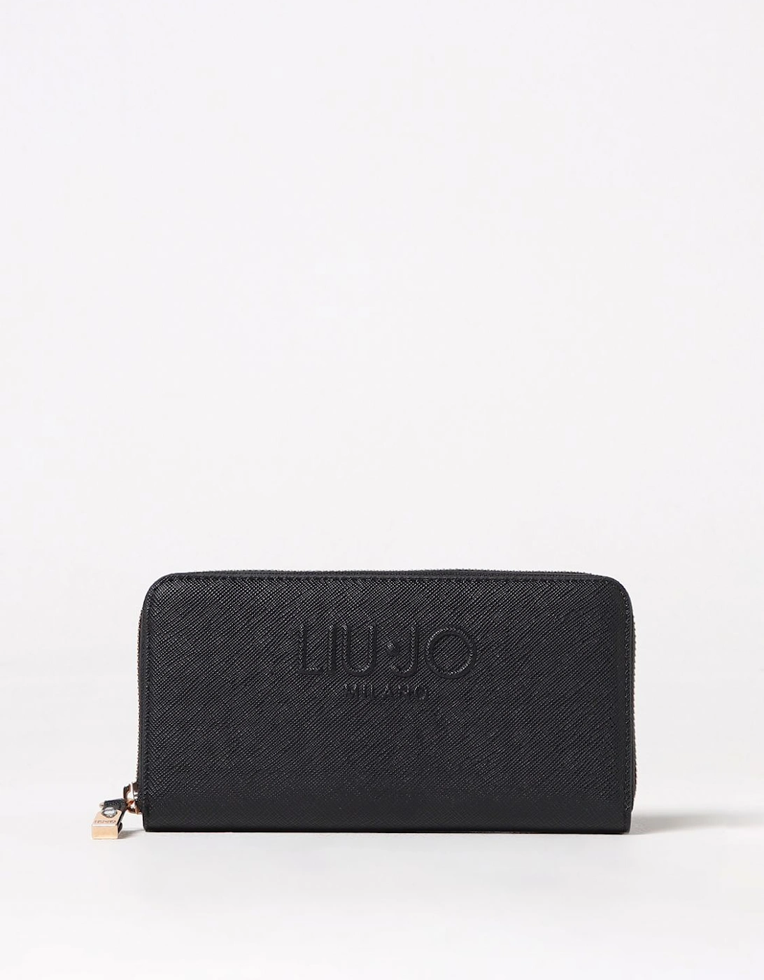 Zip Around Wallet Embossed Logo