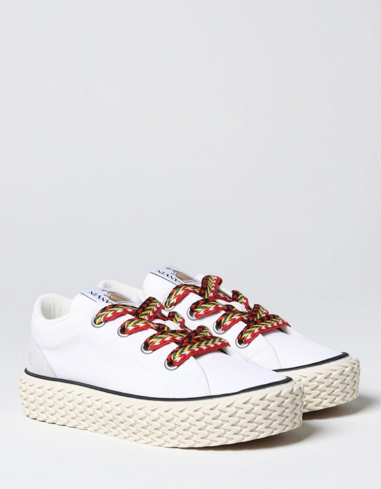 LowTop Canvas Sneakers Textured Sole
