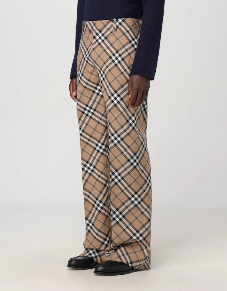 Wide Leg Plaid Pants