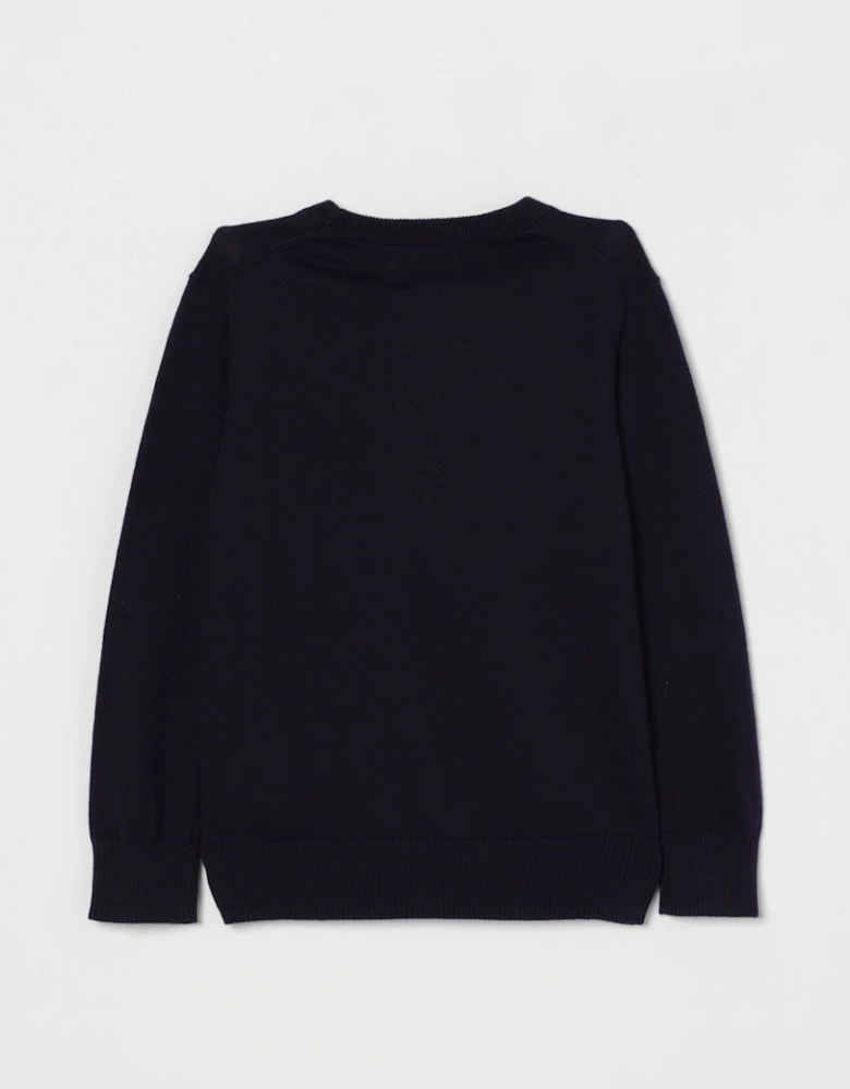 Kids Cotton Crew Neck Sweater