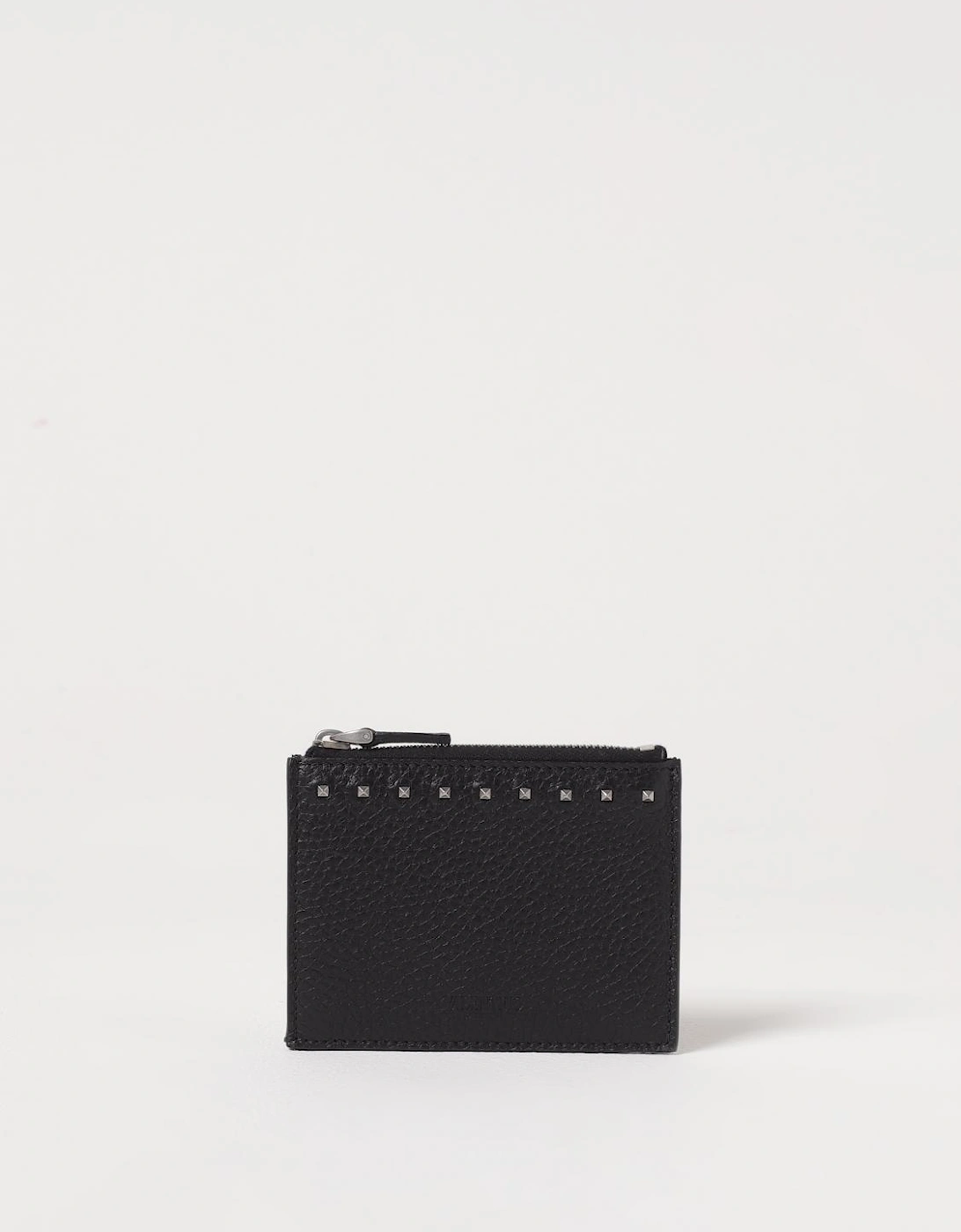 Studded ZipAround Leather Wallet, 4 of 3