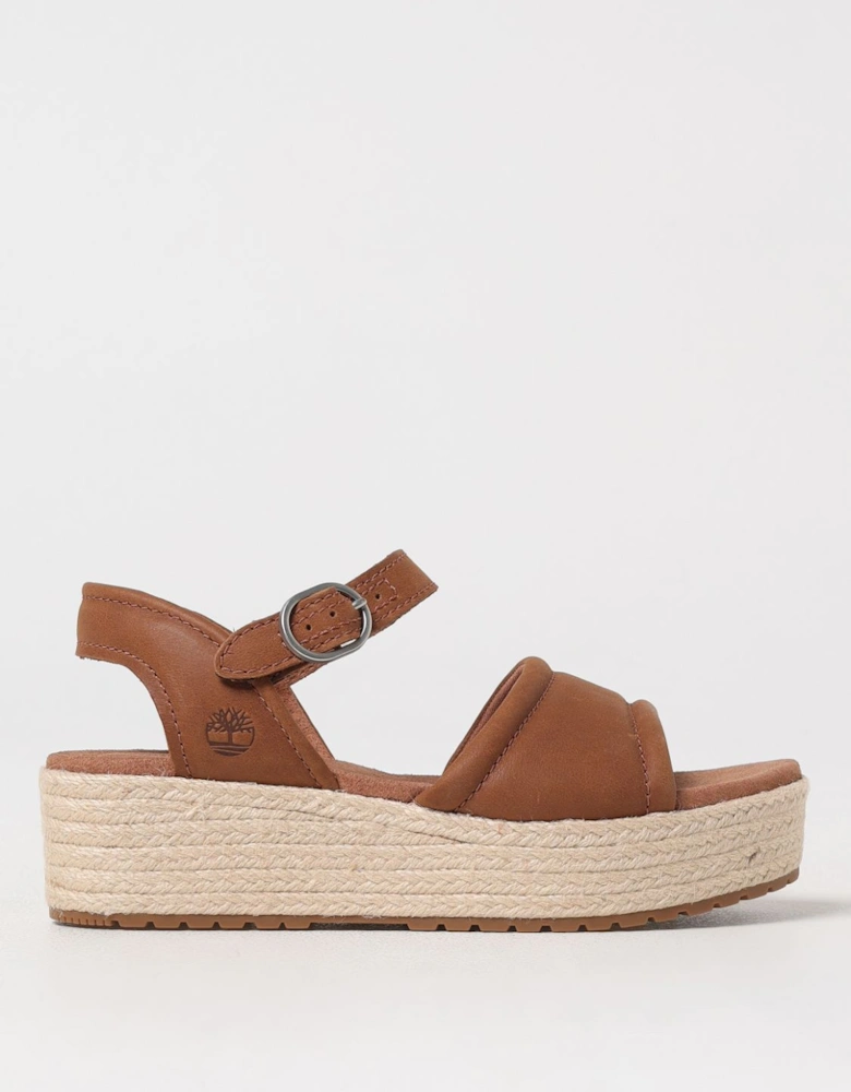 Dausette Wedge Sandal Leather Jute