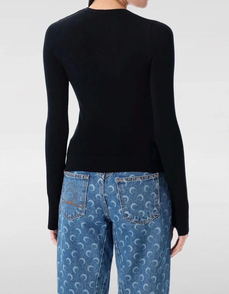 Merino Wool Knit Pullover Sweater