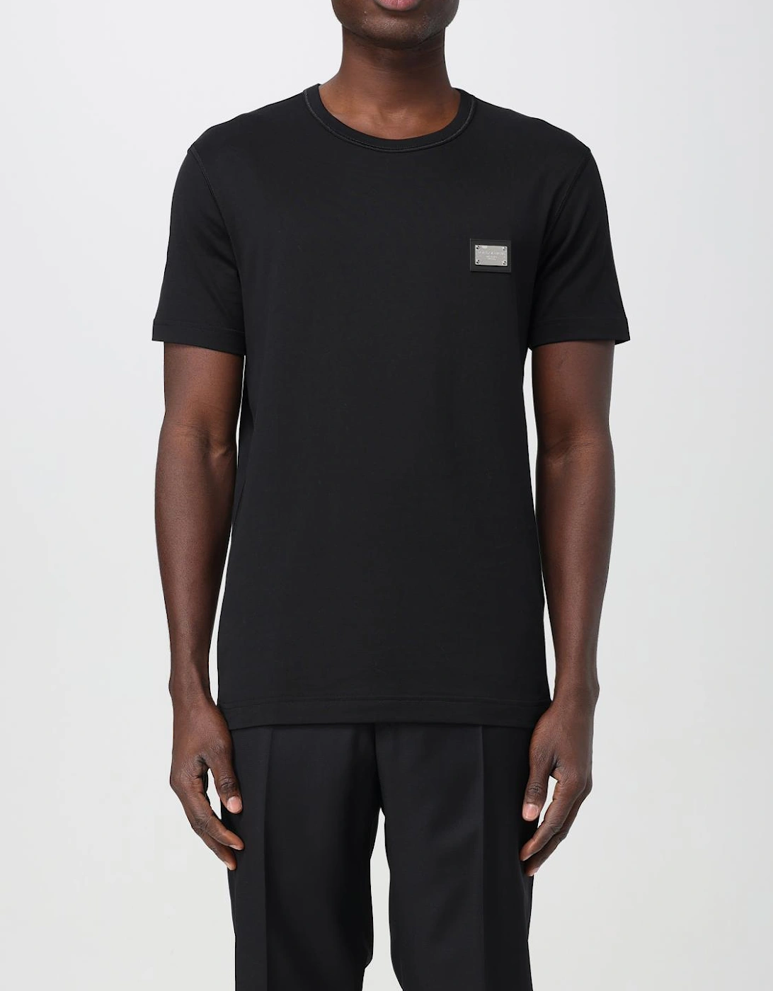 Classic Short Sleeve T-Shirt with Logo Accent