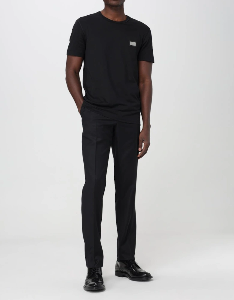 Classic Short Sleeve T-Shirt with Logo Accent